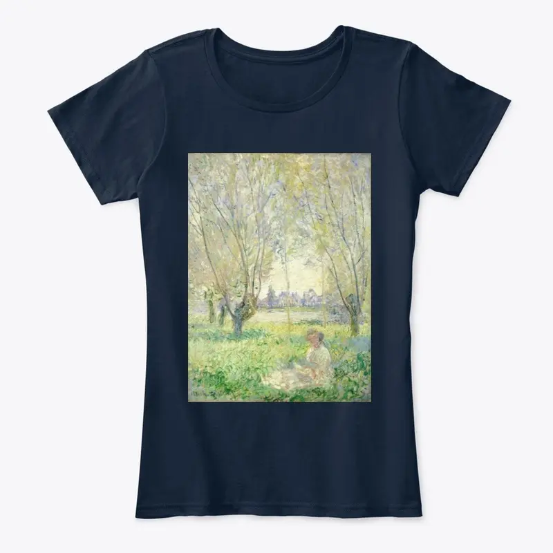 Woman Seated under the Willows